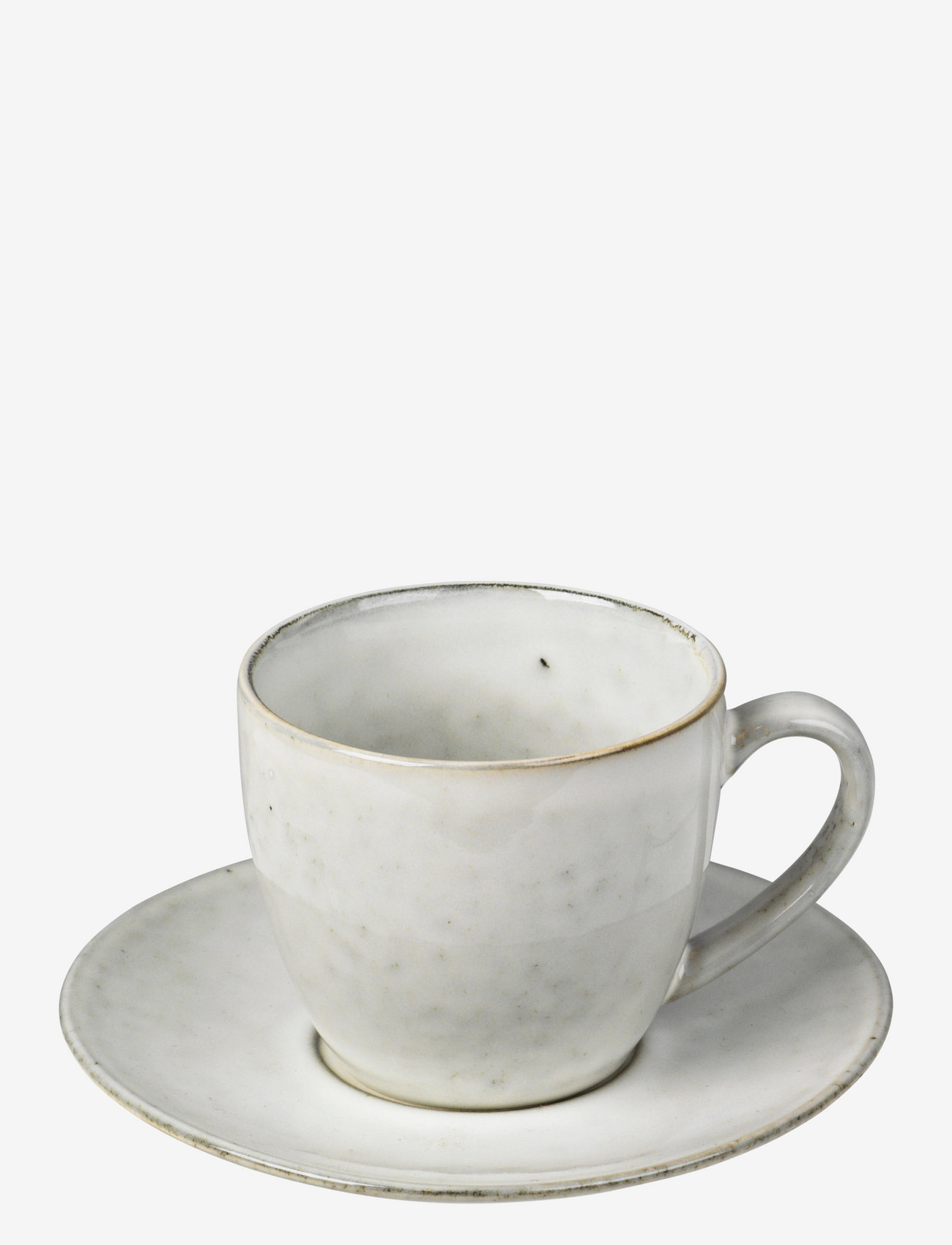 Broste Copenhagen - Nordic Sand Cup with saucer - espressotassen - nordic sand - 0
