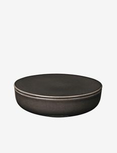 Bowl with lid Nordic coal, Broste Copenhagen
