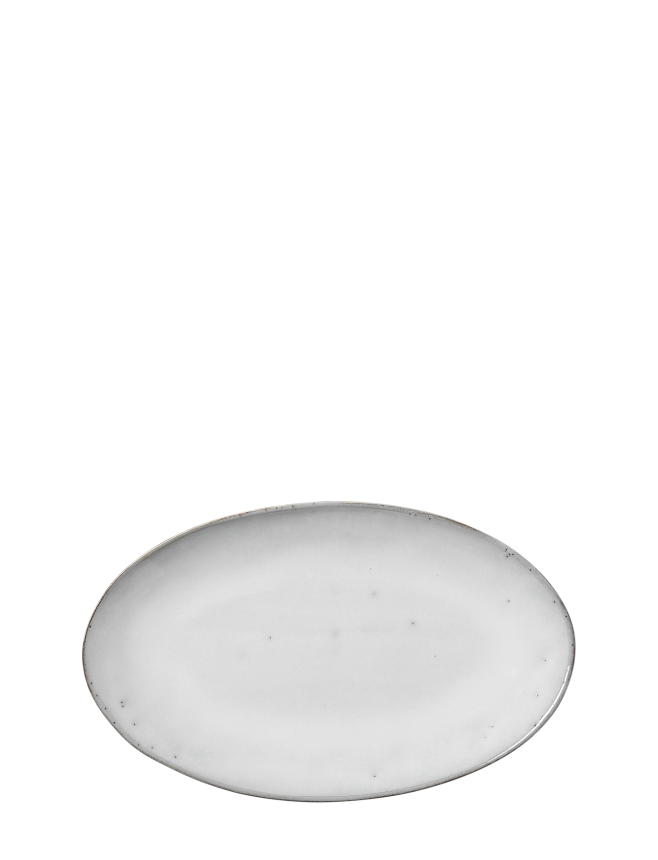 Broste Copenhagen Oval plate Nordic sand - Frühstücksteller - SAND / cream