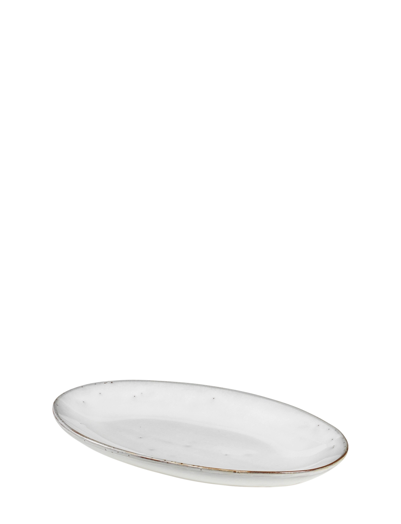 Broste Copenhagen - Oval plate Nordic sand - frühstücksteller - sand - 1