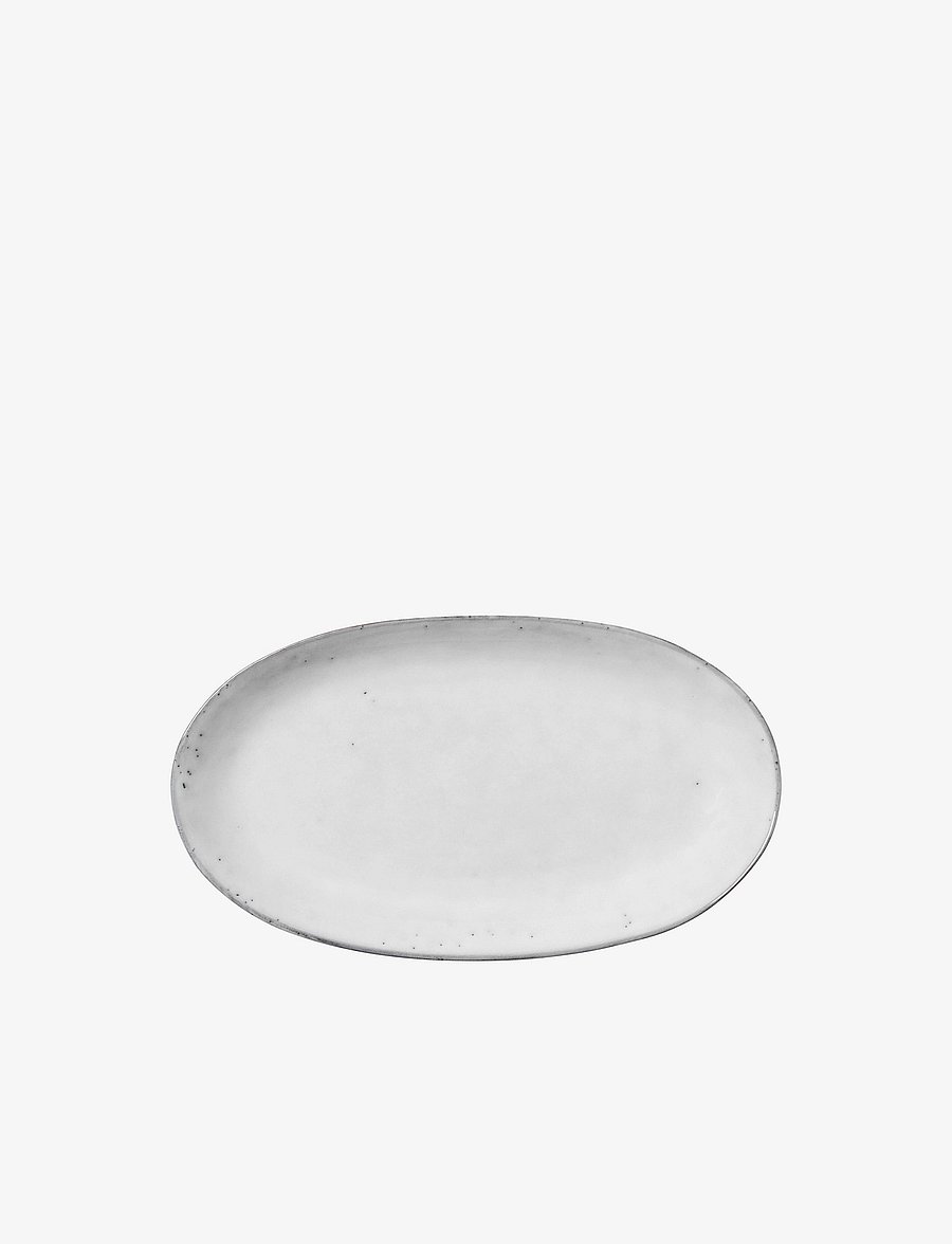 Broste Copenhagen - Plate oval Nordic sand - vaagnad ja roogade serveerimisalused - nordic sand - 0