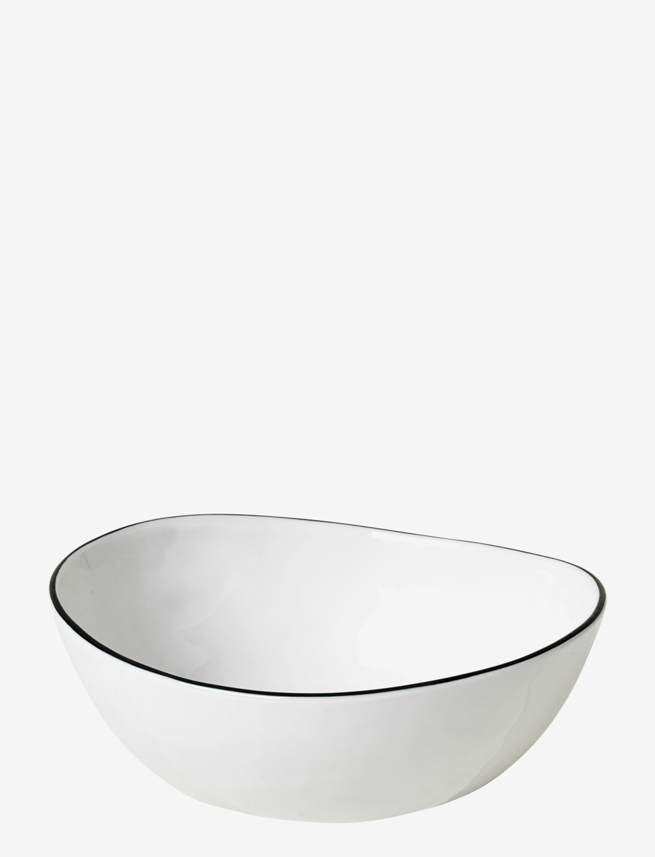 BROSTE COPENHAGEN Skål 'Salt' Weiß - One Size - Unisex