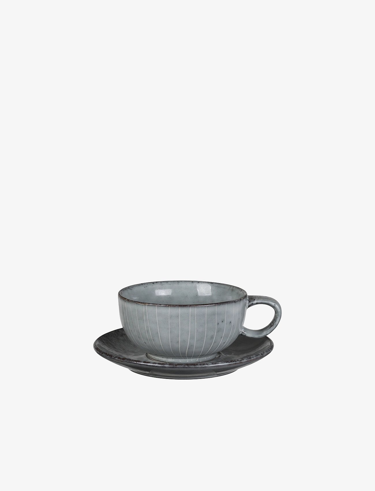 Broste Copenhagen Nordic Sea Cup With Saucer – kaffetassen – einkaufen bei Booztlet