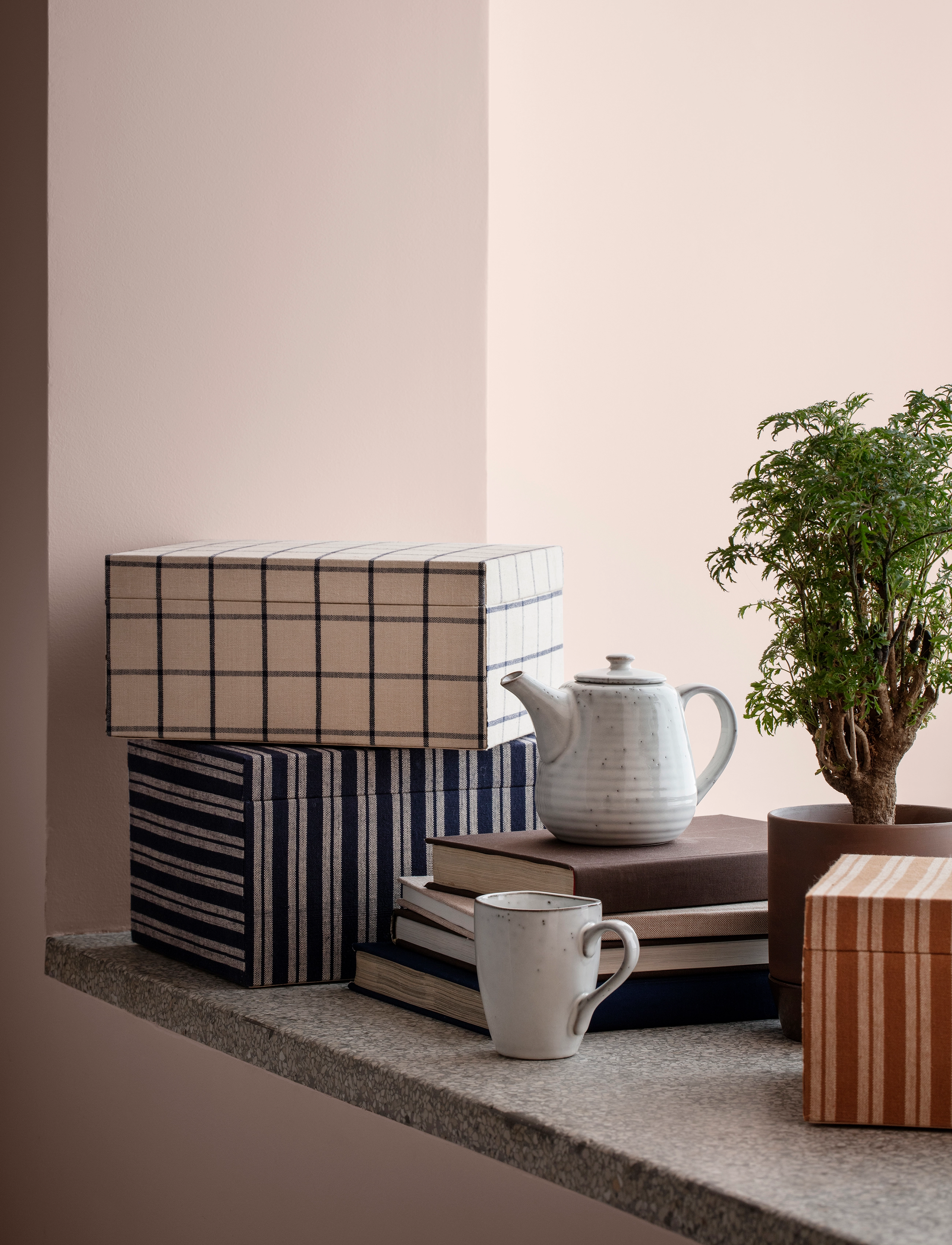 Broste Copenhagen Mega Krus 'Nordic Sand' M/Hank, 40 CL, Cream, Kopper & Krus > Kaffekopper, Unisex