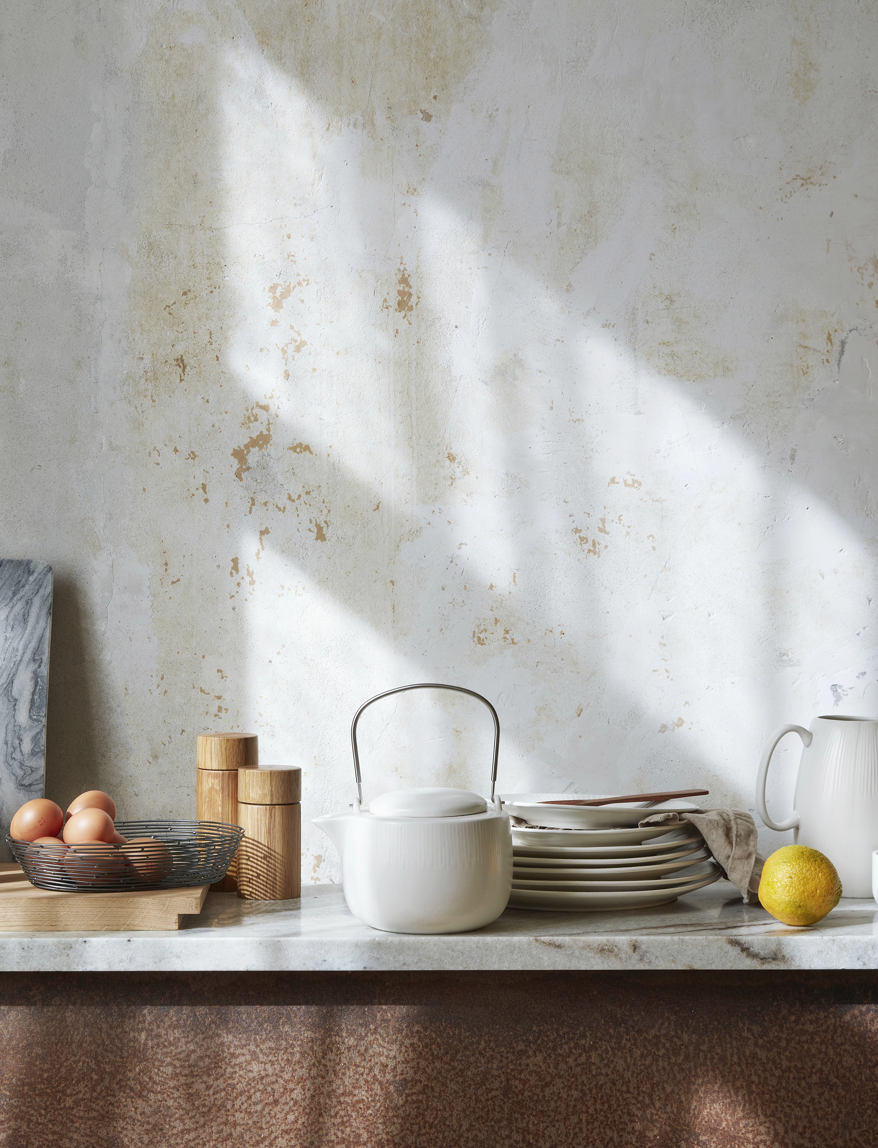 Broste Copenhagen Sandvig Milk Can, 11.5X8.1X17.5 cm, Jugs & Carafes, Weiß - Jugs, Homeware