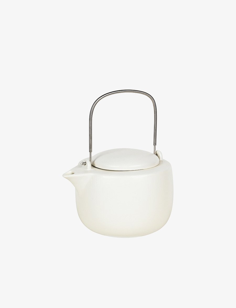 Broste Copenhagen - SANDVIG Tea pot - teekannud - white - 1