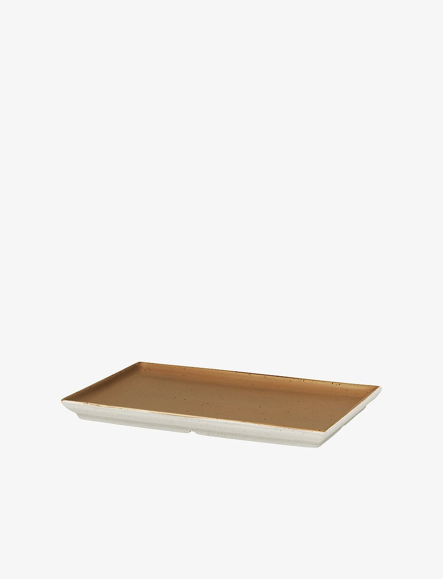 Broste Copenhagen - Plate Eli - small plates - brown - 1