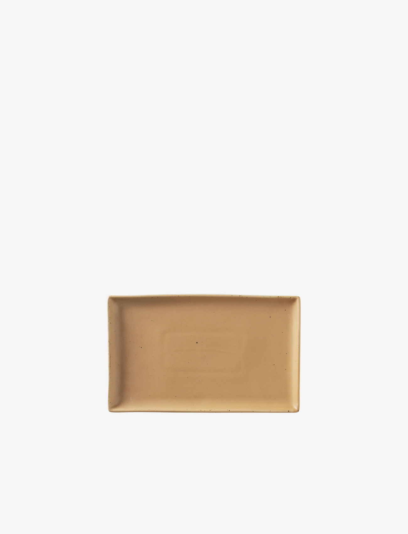 BROSTE COPENHAGEN Tallerken 'Eli' Orange - 20X12X1.5CM - Unisex
