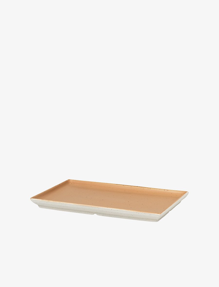 Broste Copenhagen - Plate Eli - väikesed taldrikud - brown/beige - 1