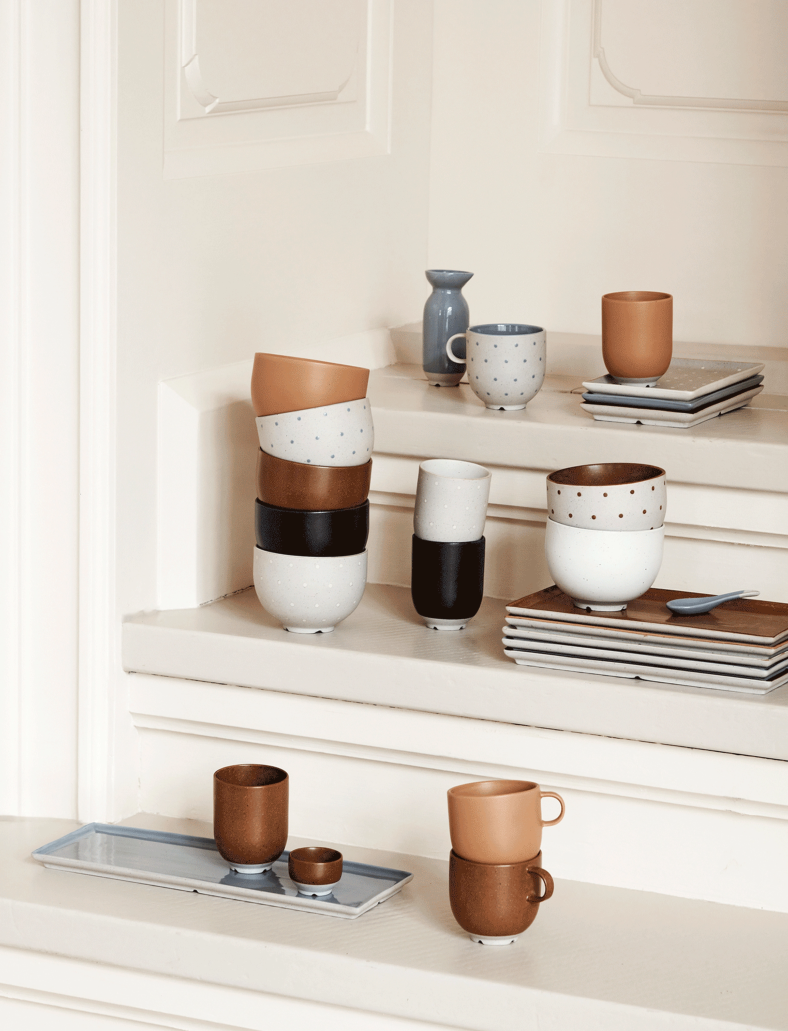 Broste Copenhagen Skål 'Eli', Ø 5 cm, Grey, Skåle > Morgenmadsskåle, Unisex