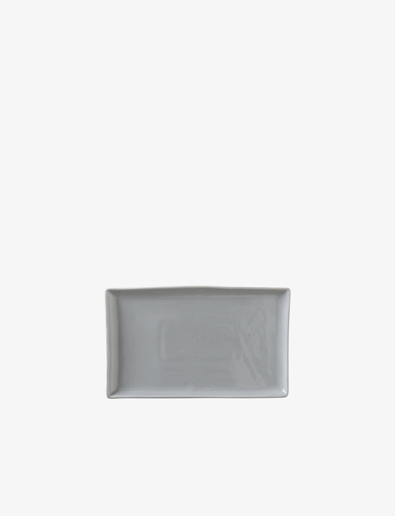 BROSTE COPENHAGEN Tallerken 'Eli' Blau - 20X12X1.5CM - Unisex