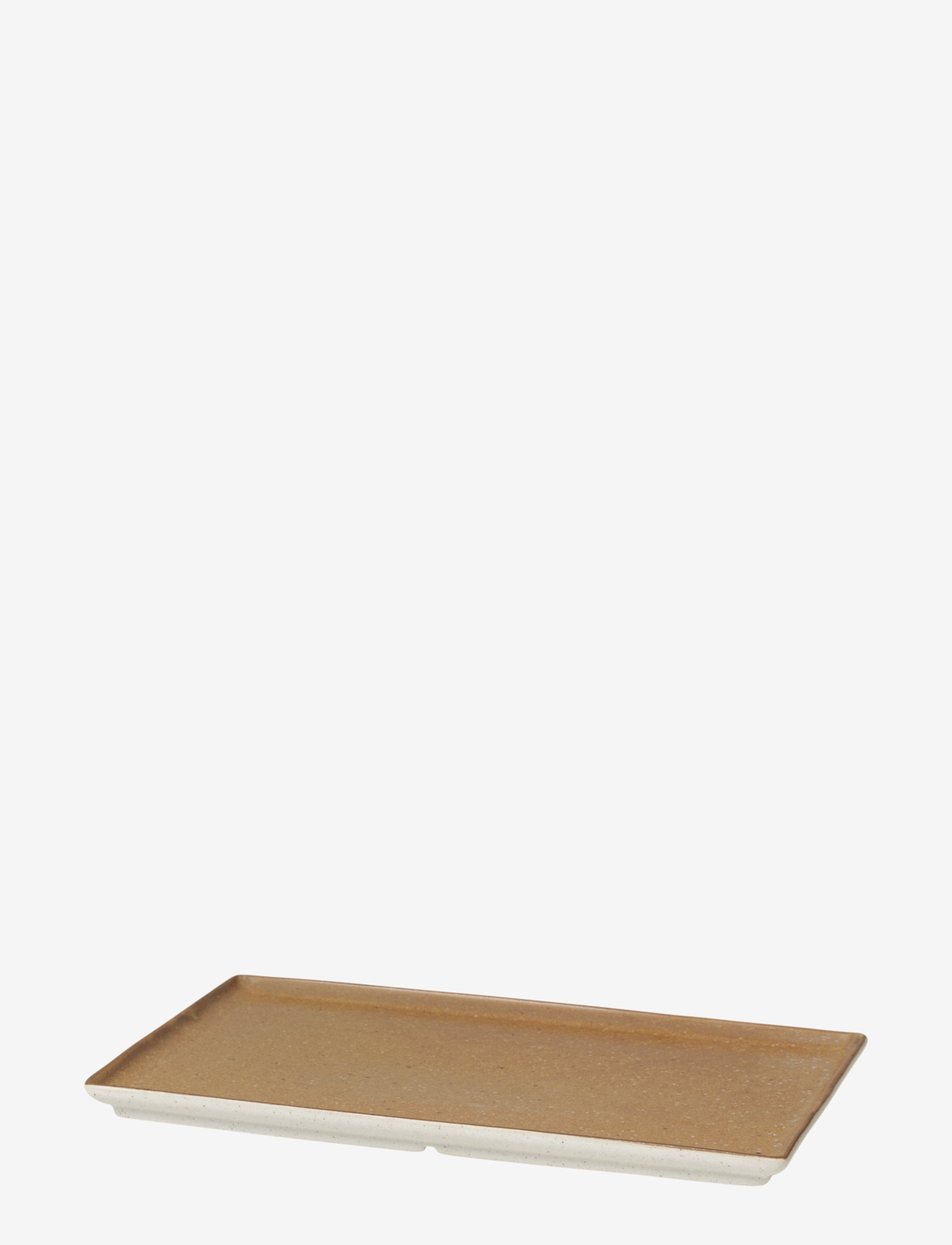 Broste Copenhagen Plate Eli - Lėkštės - CARAMEL BROWN / brown