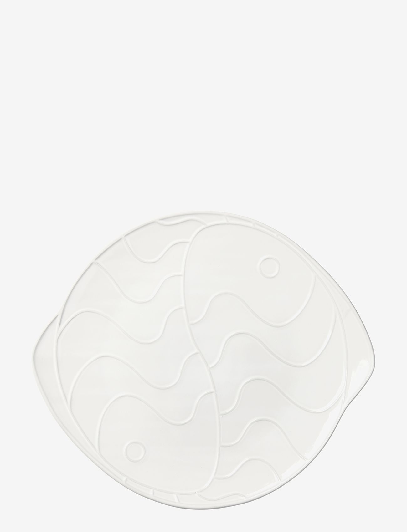 Broste Copenhagen - Pesce Plate - geburtstagsgeschenke - white - 1