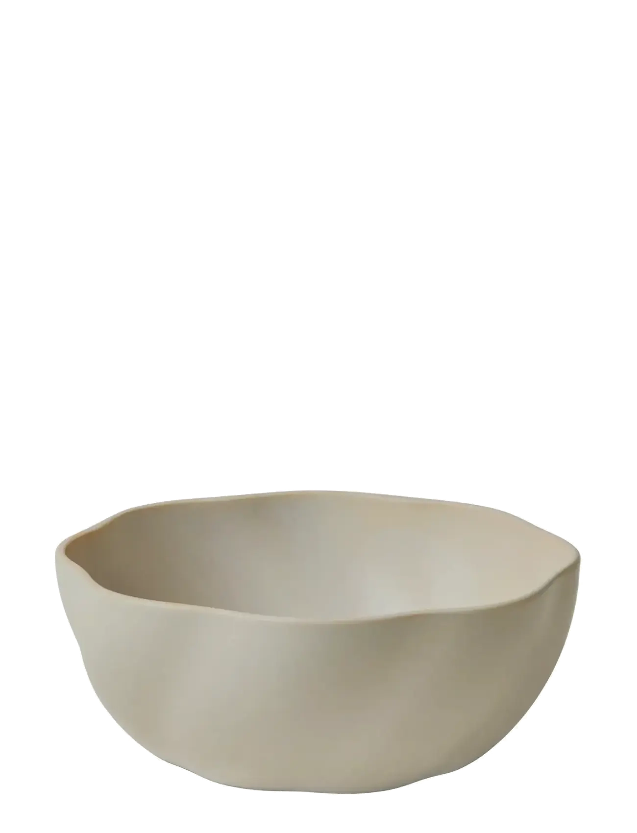 BROSTE COPENHAGEN Limfjord Bowl Beige - Ø 20 CM - Unisex