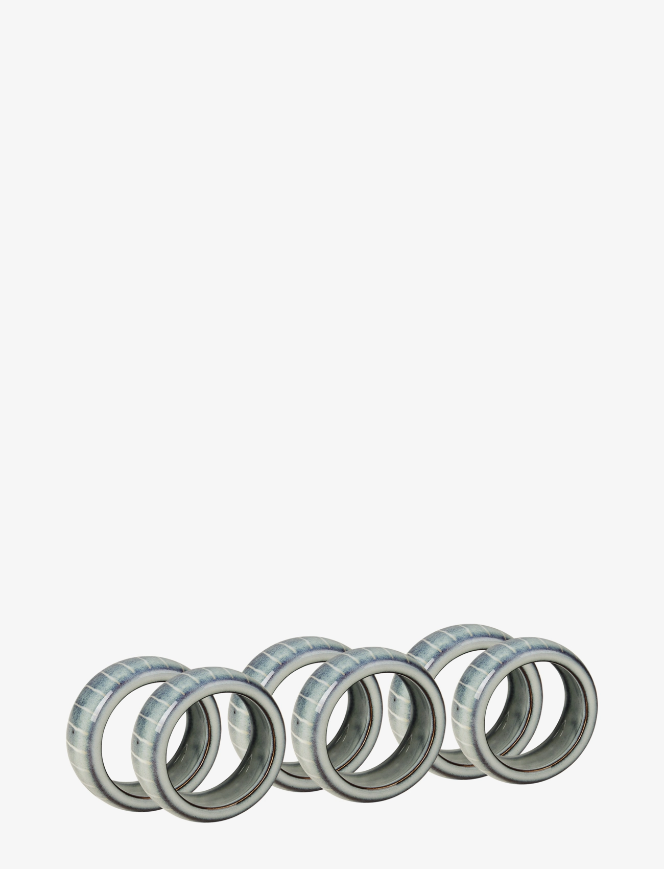 Broste Copenhagen Nordic Sea Servietring, 4.5X1.5 cm, Dining & Table Accessories, Blau - Napkin Rings Holders, Homeware
