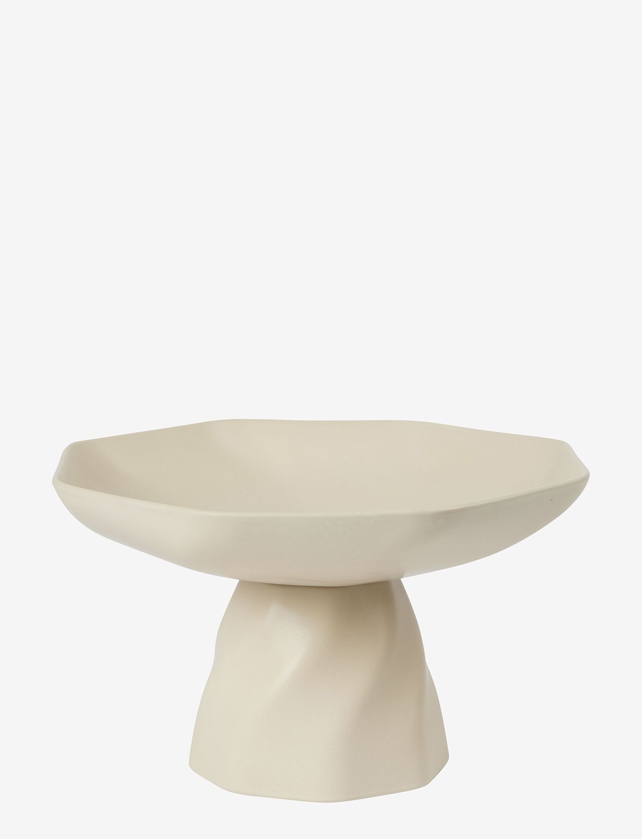 BROSTE COPENHAGEN Limfjord Centrepiece Beige - Ø 28 Cm - Unisex