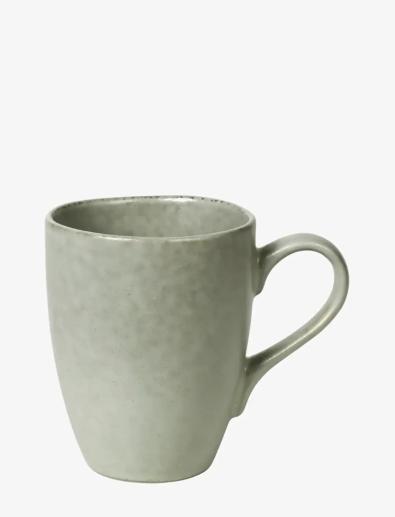Broste Copenhagen - Nordic Marsh Mug with Handle - die niedrigsten preise - light dusty green - 0