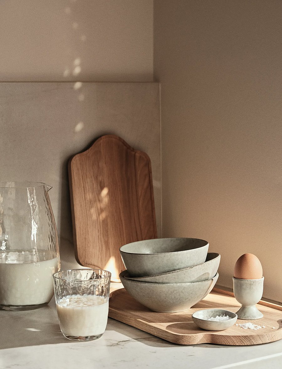 Broste Copenhagen - Nordic Marsh Egg cup - munatopsid - light dusty green - 0