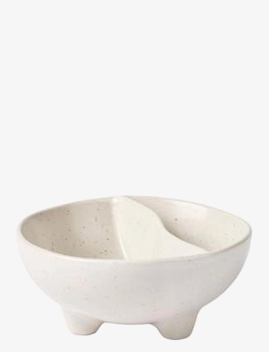 Broste Copenhagen - Nordic Vanilla Olive Bowl - dekoschalen - cream w. grains - 0