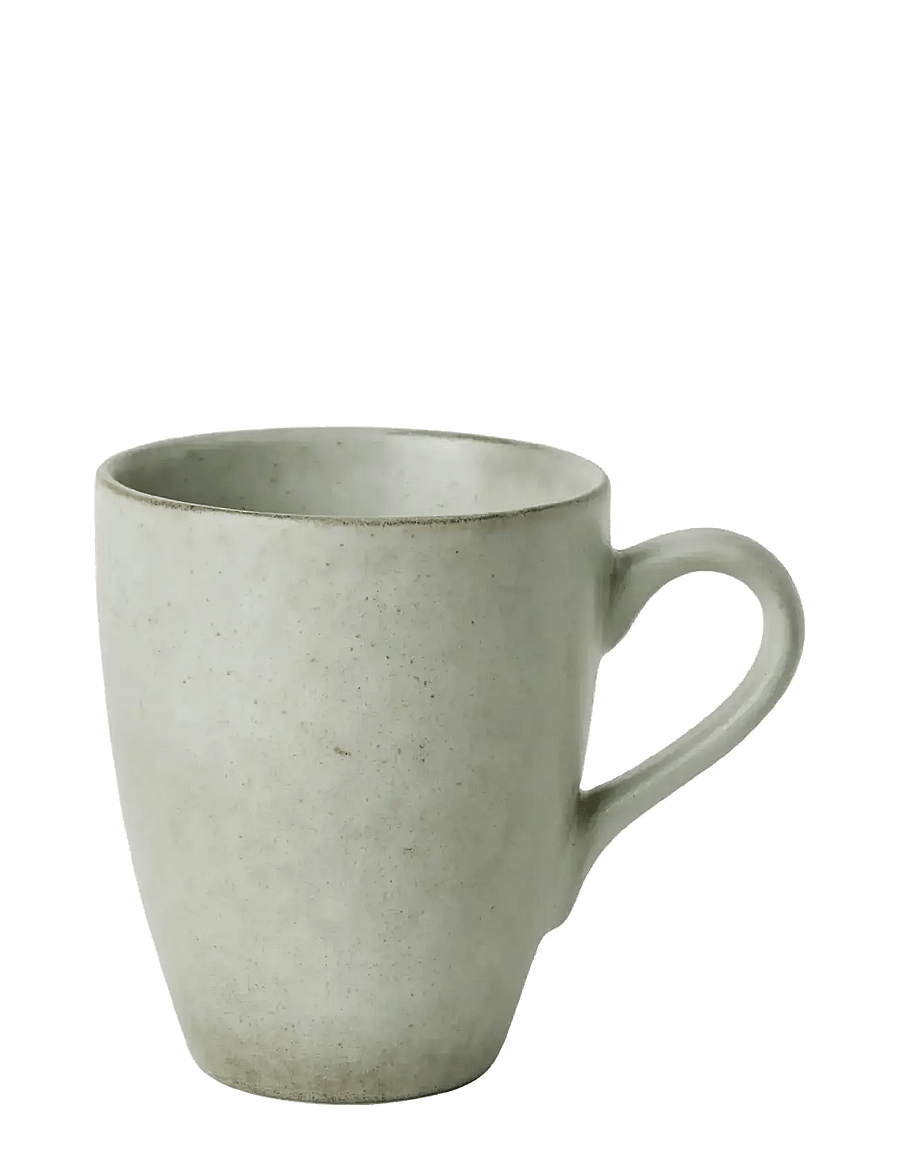 Broste Copenhagen - Nordic Marsh Mega Mug with Handle - kohvitassid - light dusty green - 0