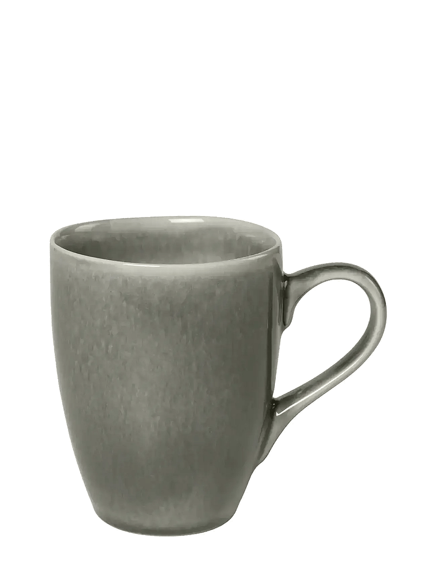 Broste Copenhagen - Nordic Rain Mug with Handle - kohvitassid - grey - 0