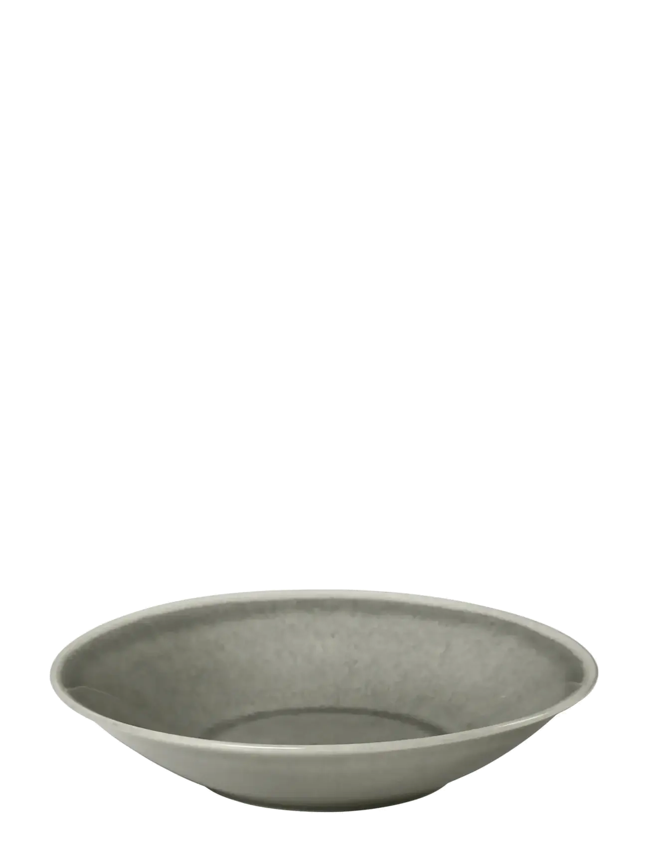 Broste Copenhagen Nordic Rain Deep Plate, Deep Plade, Grå, Str: Ø 22.5 CM