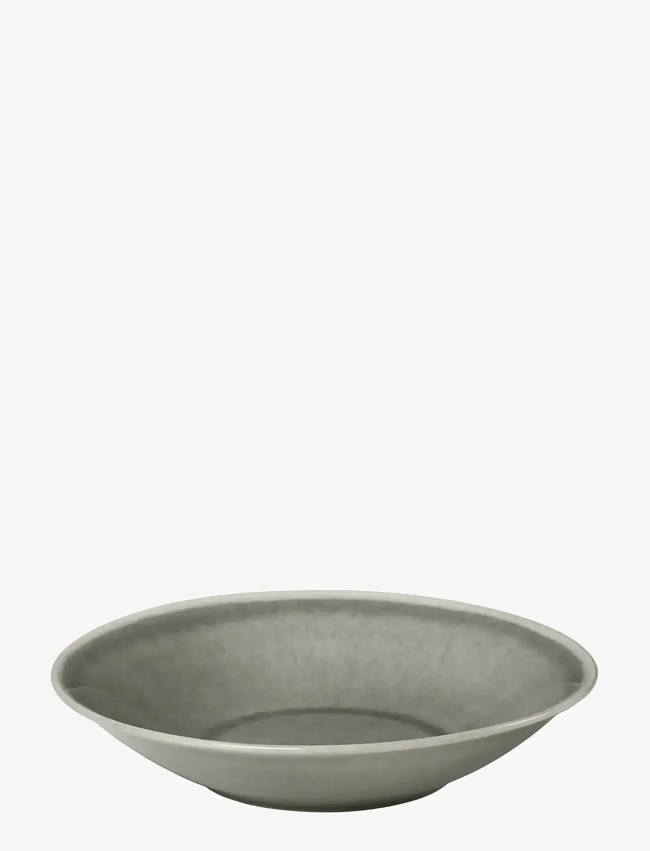 Broste Copenhagen - Nordic Rain Deep Plate - nach preis einkaufen - grey - 0