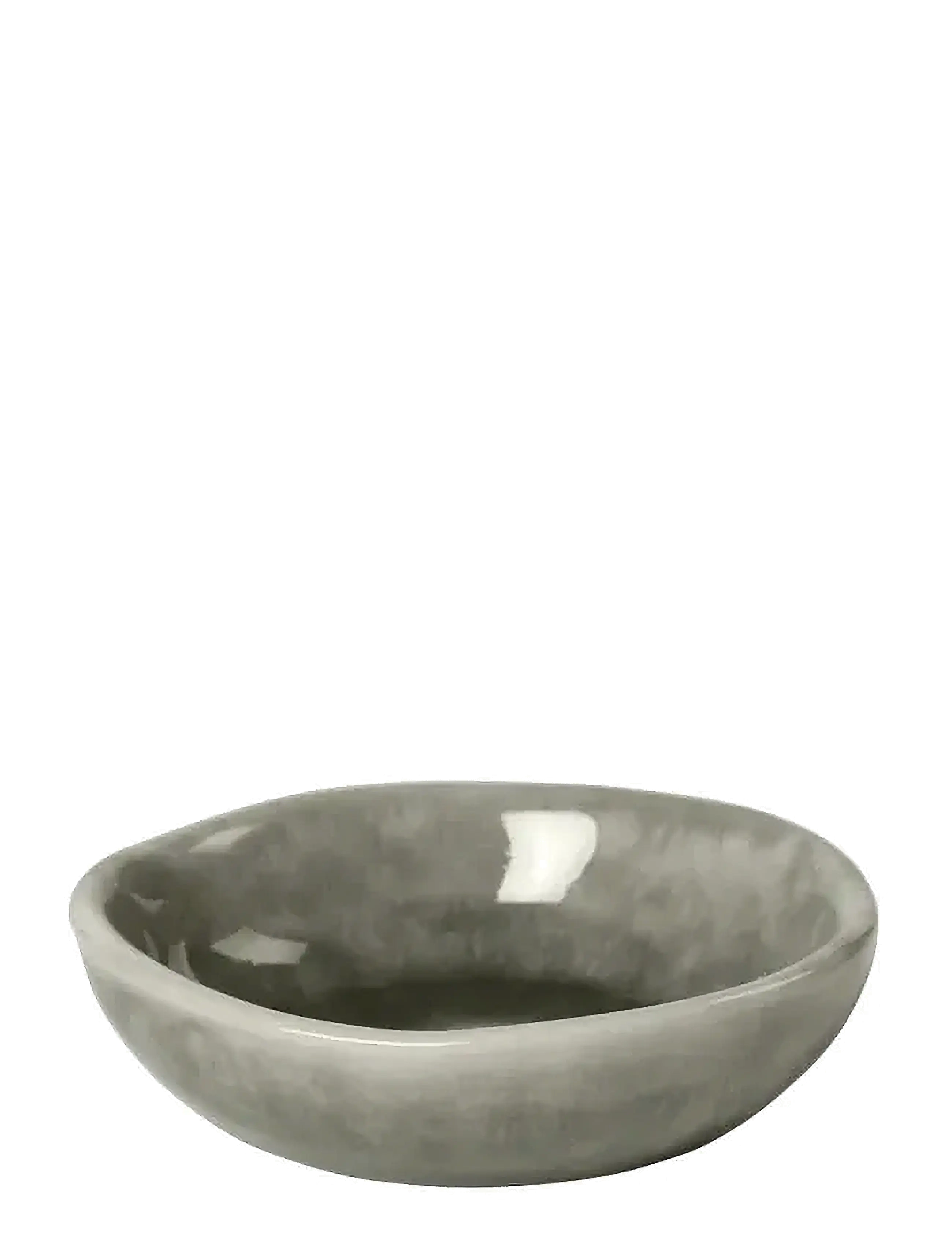 Broste Copenhagen Nordic Rain Butter Bowl, Butter Kop, Grøn, Str: Ø 7 CM