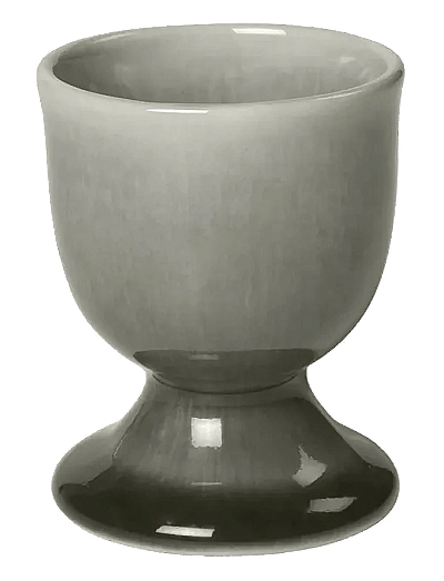 Broste Copenhagen Nordic Rain Egg cup - Æggebægre - GREY / grey