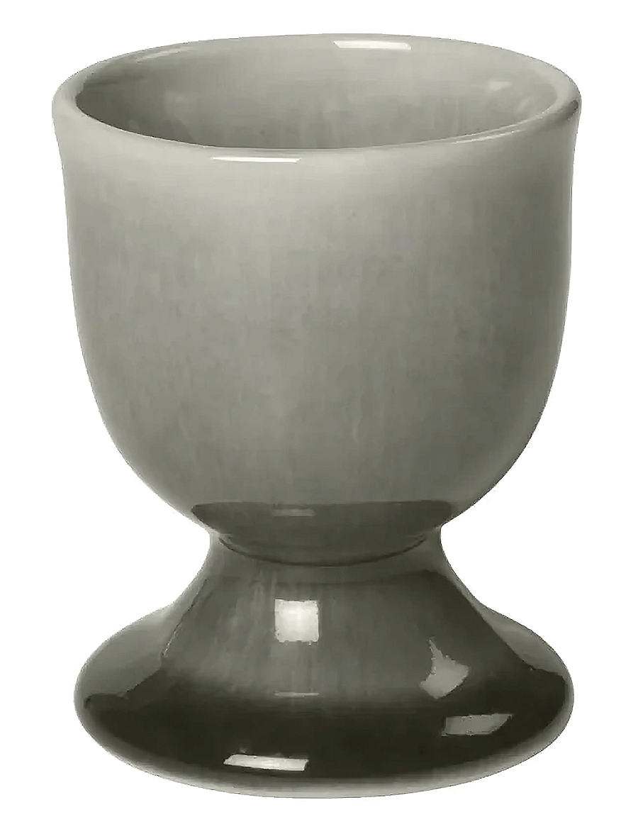 Broste Copenhagen - Nordic Rain Egg cup - eierbecher - grey - 0