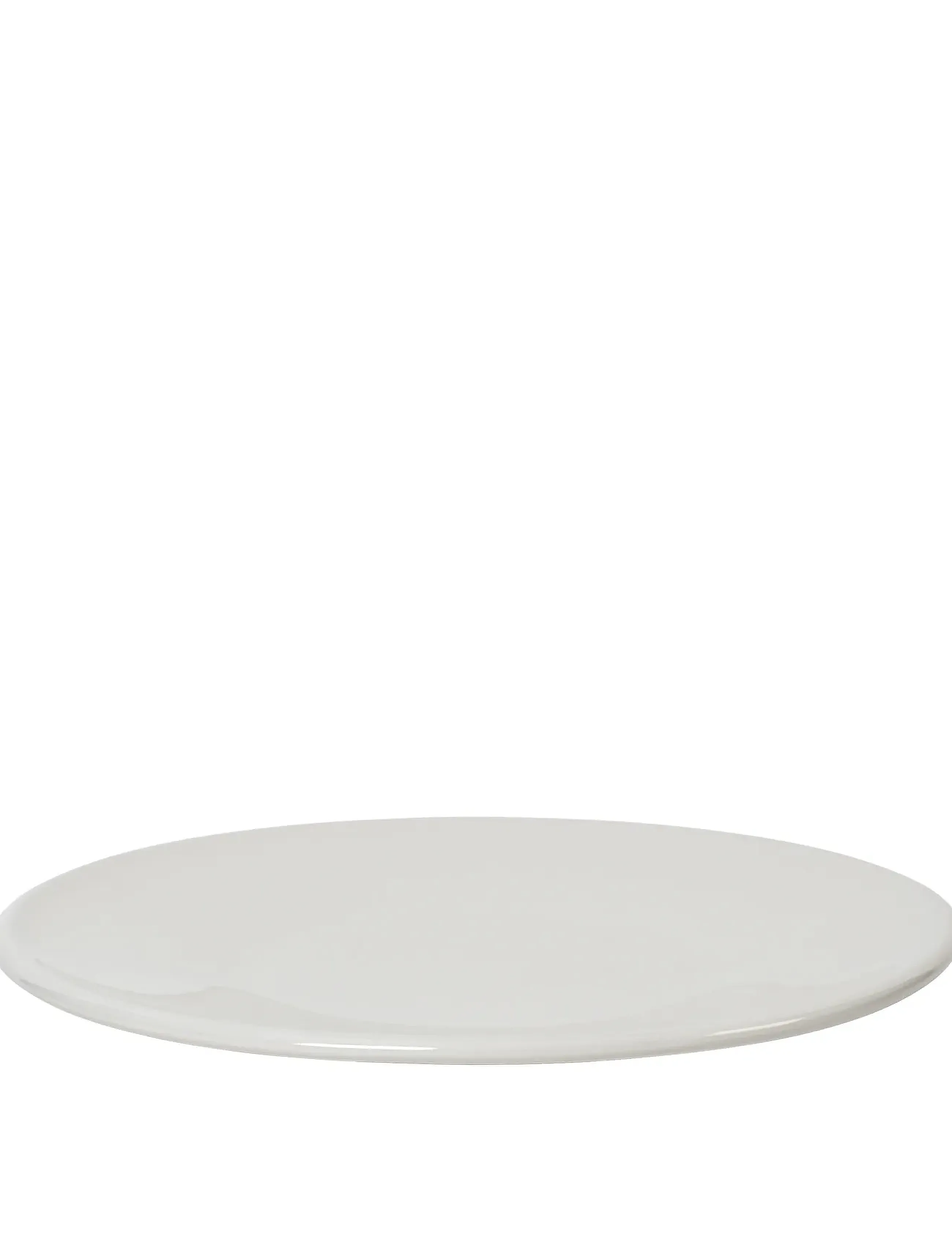 Broste Copenhagen Alfredo Serving Plate, Ø 35 cm, Plates, Weiß - Dinner Homeware