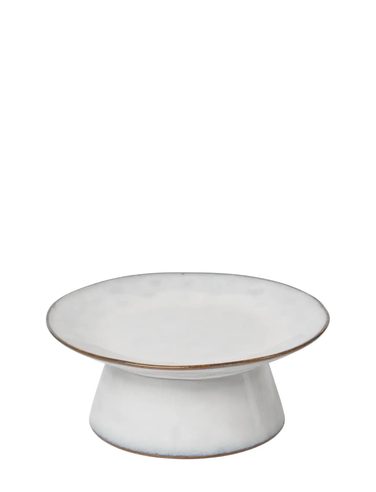 BROSTE COPENHAGEN Nordic Sand Cake Stand Weiß - Ø 14.5 CM - Unisex