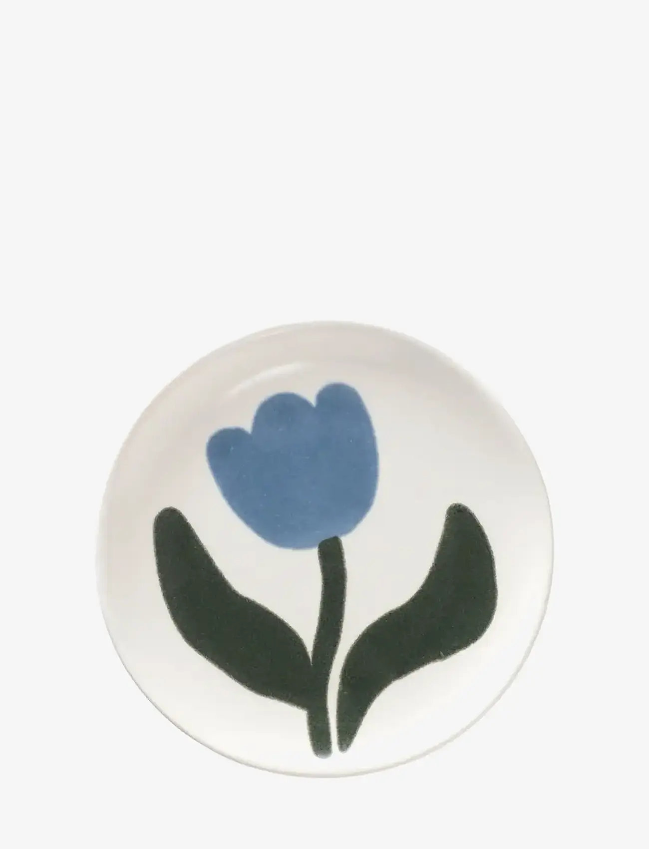 Broste Copenhagen - Dora Plate - frühstücksteller - blue - 0