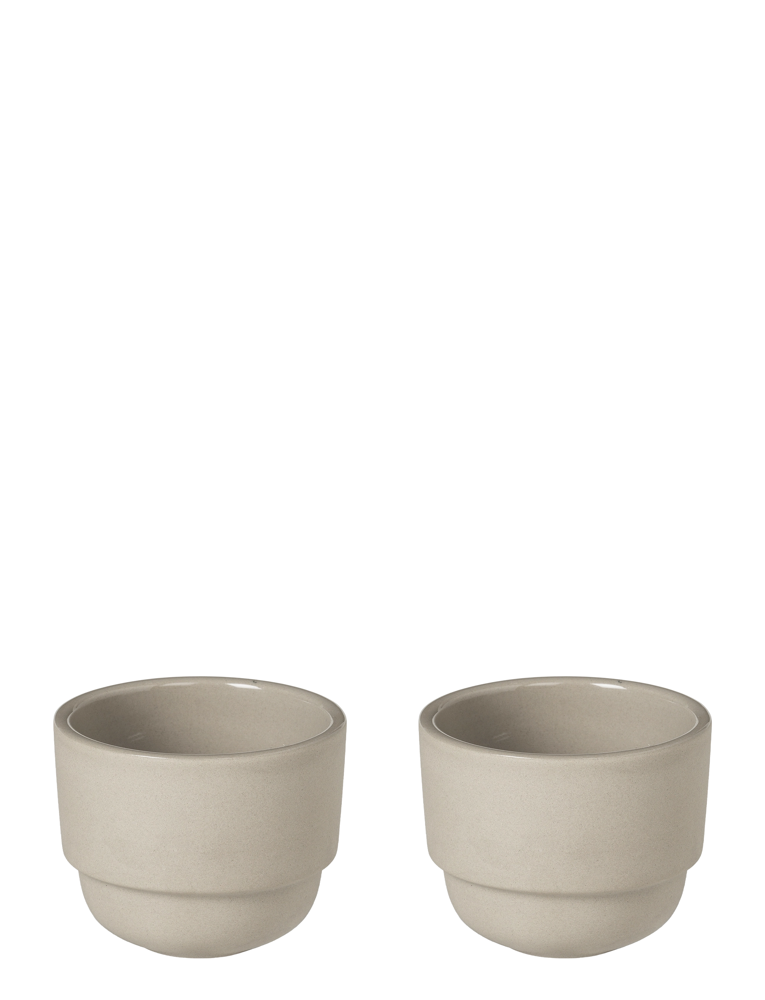Broste Copenhagen Nordic Bistro Espresso Mug, Espresso Kop, Beige, Str: 15 cl