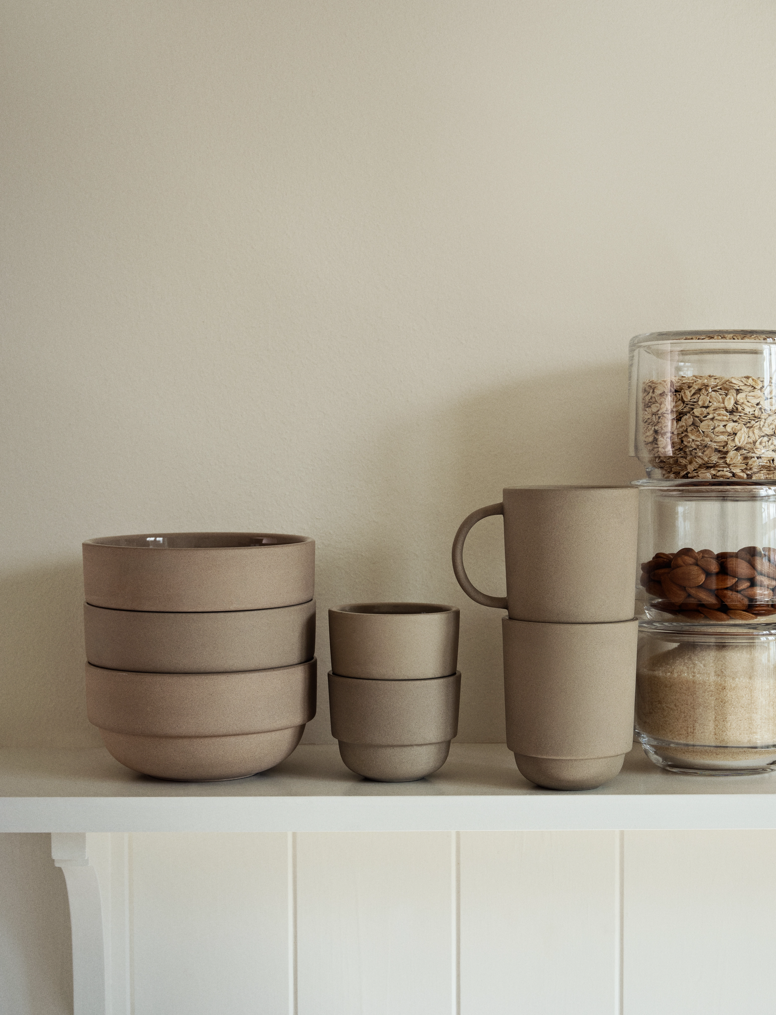 Broste Copenhagen Nordic Bistro Espresso Mug, 15 cl, Beige, Kopper Og Krus > Espressokopper, Unisex