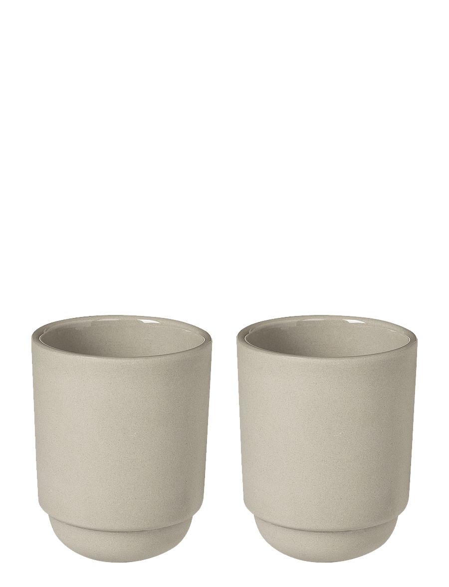 Broste Copenhagen - Nordic Bistro Mug - kohvitassid - beige - 0
