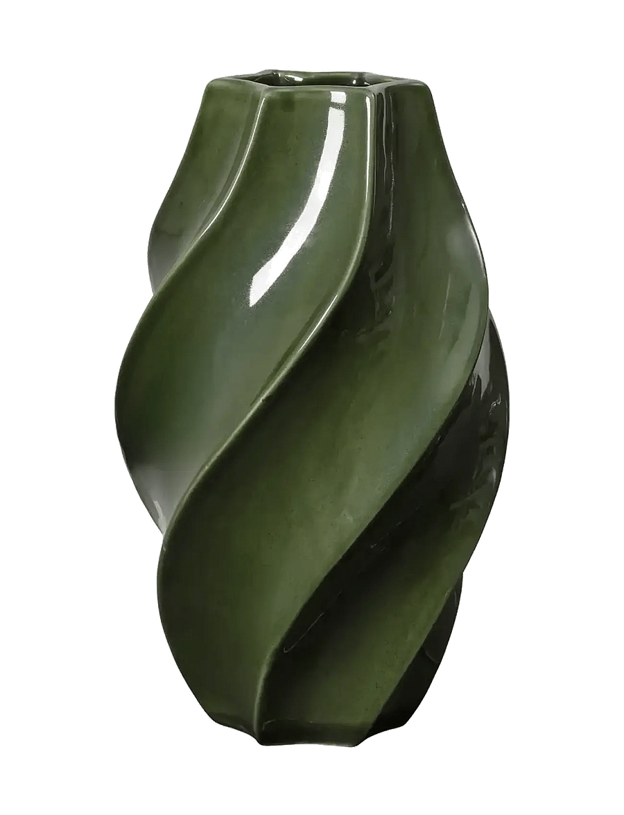 Broste Copenhagen - Odette Vase - vaasid - green - 1