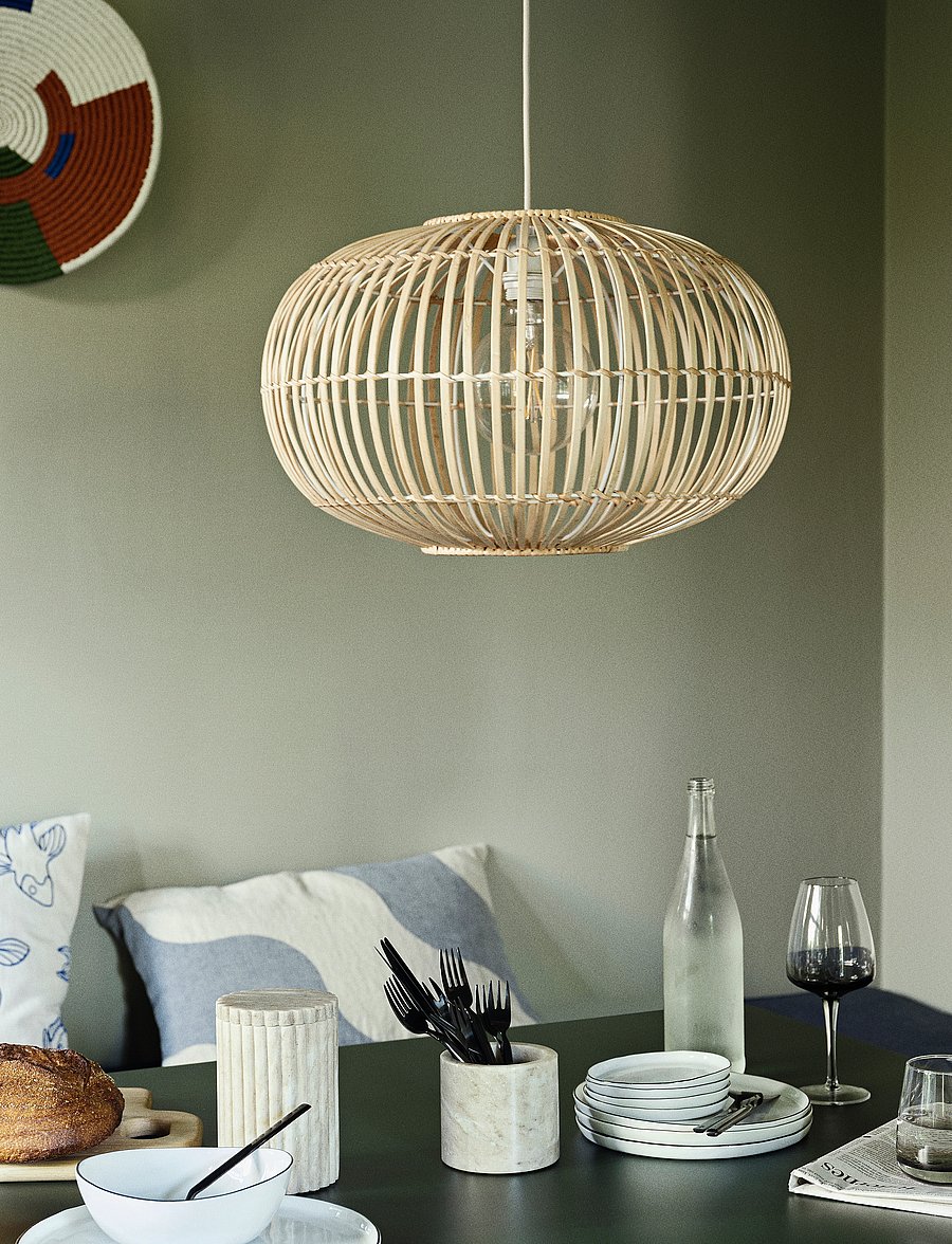 Broste Copenhagen - ZEP Lamp shade - lambikuplid - bambus natur - 0