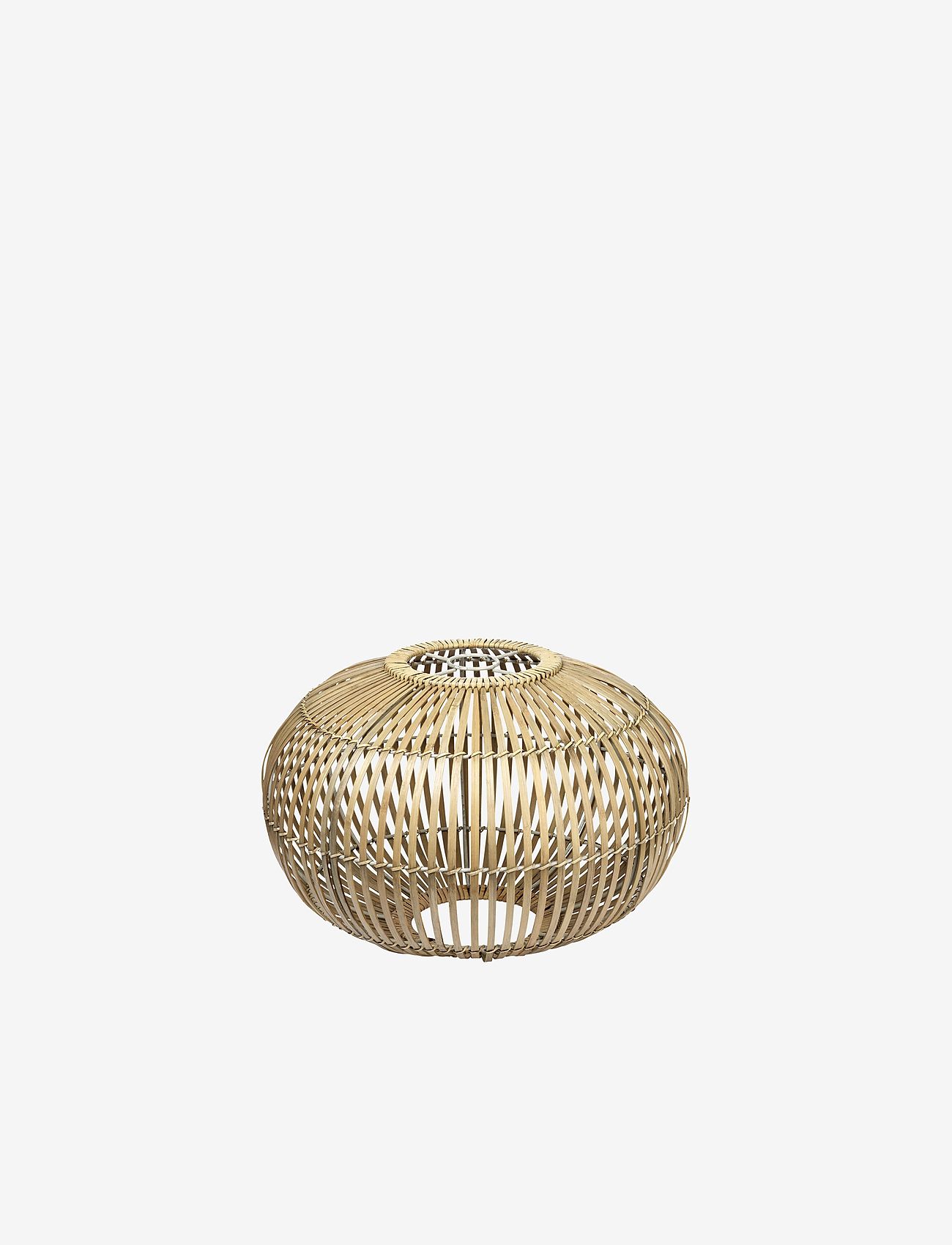 Broste Copenhagen - Zep Lampshade - lampenschirme - bambus natur - 0