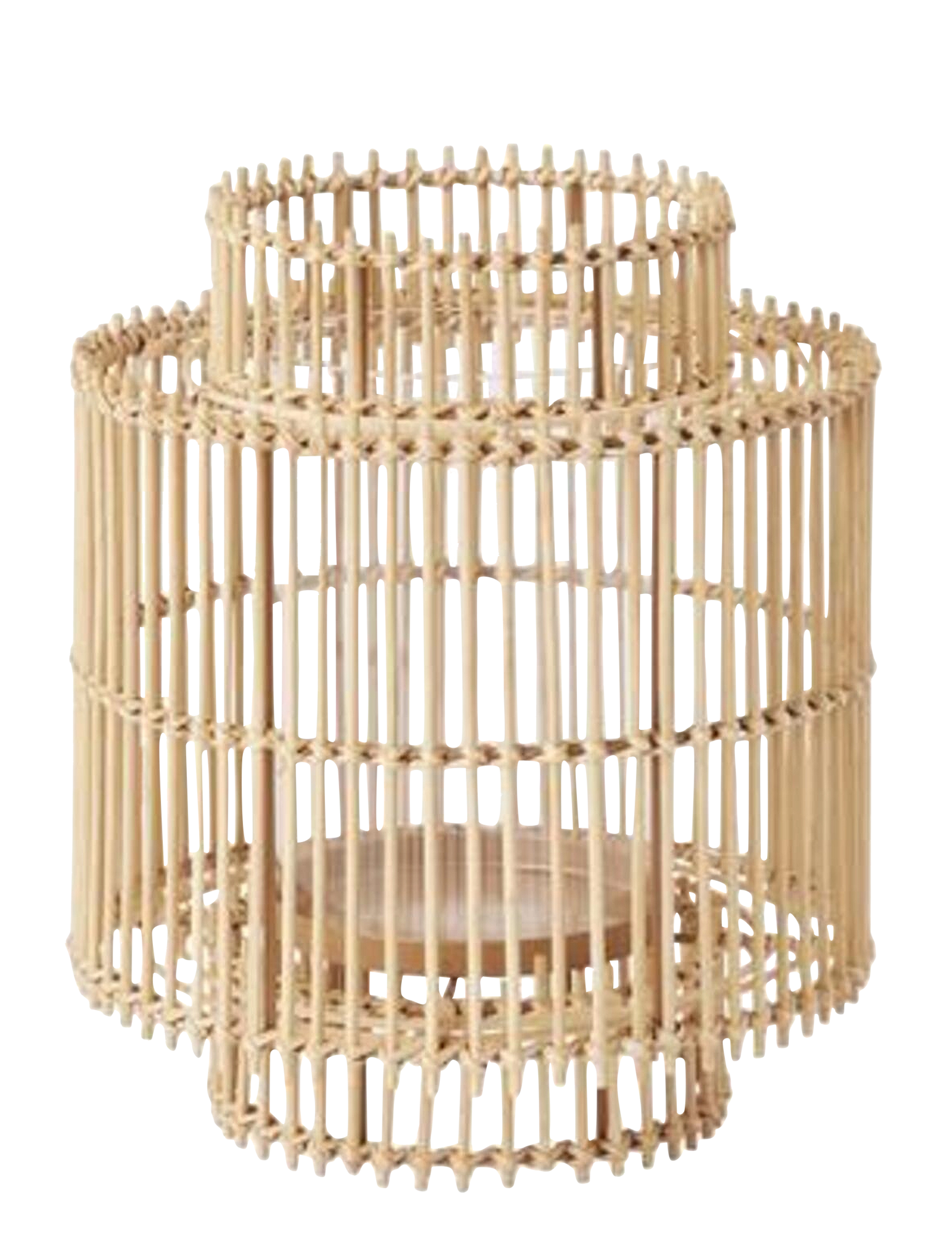 Broste Copenhagen Kajsa Lantern, Lanterne, Beige, Str: Ø 20 cm