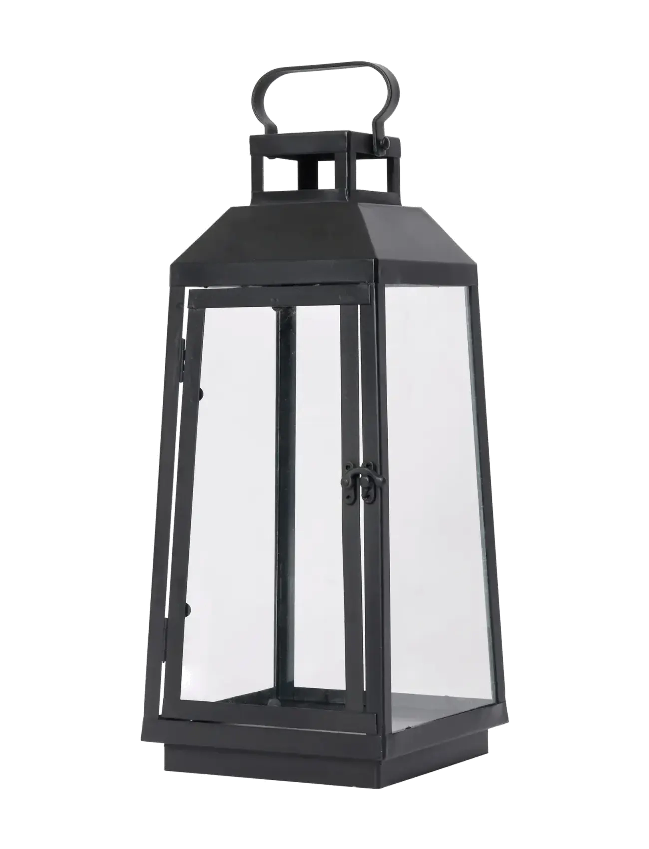 Broste Copenhagen Lou Lantern - Neuheiten - BLACK / black