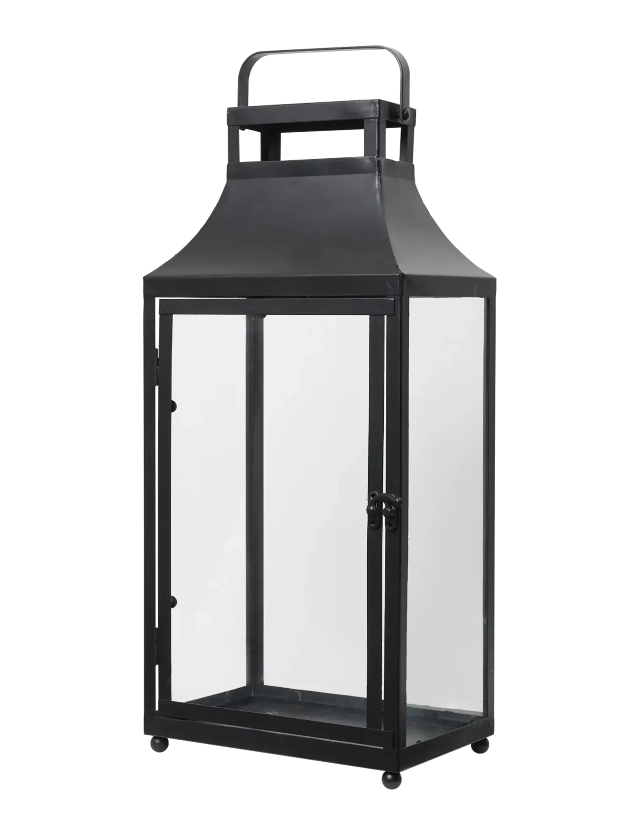 Broste Copenhagen Lou Lantern, Lanterne, Sort, Str: H 53CM