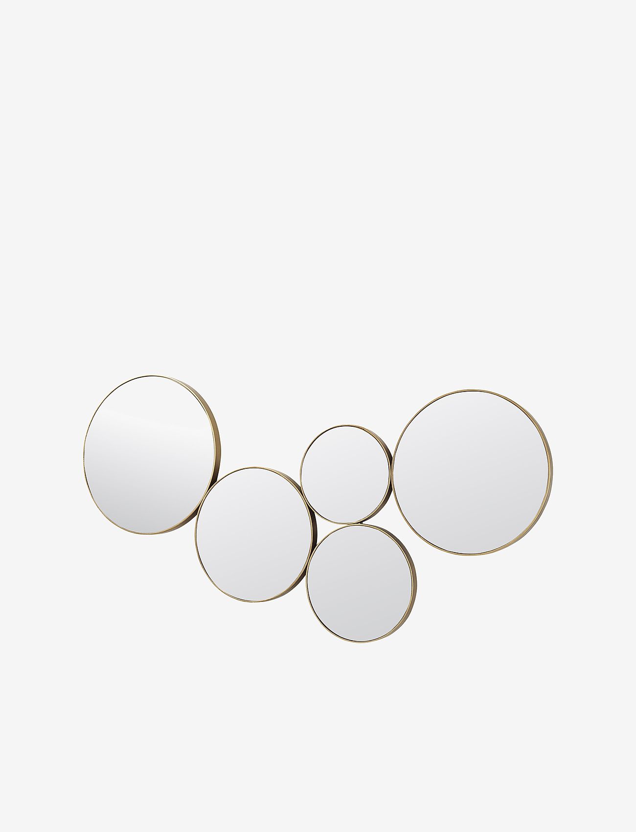 Broste Copenhagen - Mirror Kunst - round mirrors - brass - 0