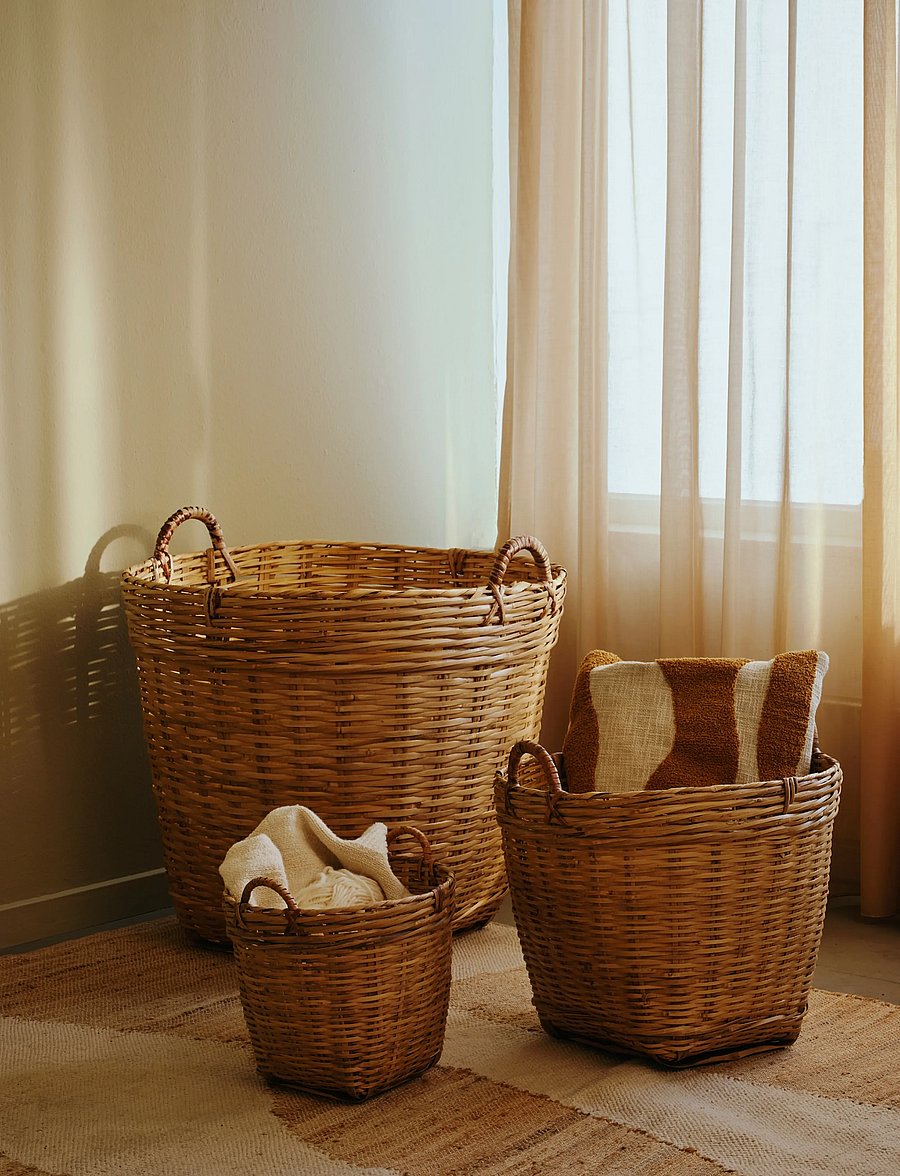 Broste Copenhagen - Will Basket - hoiukorvid - natural - 0