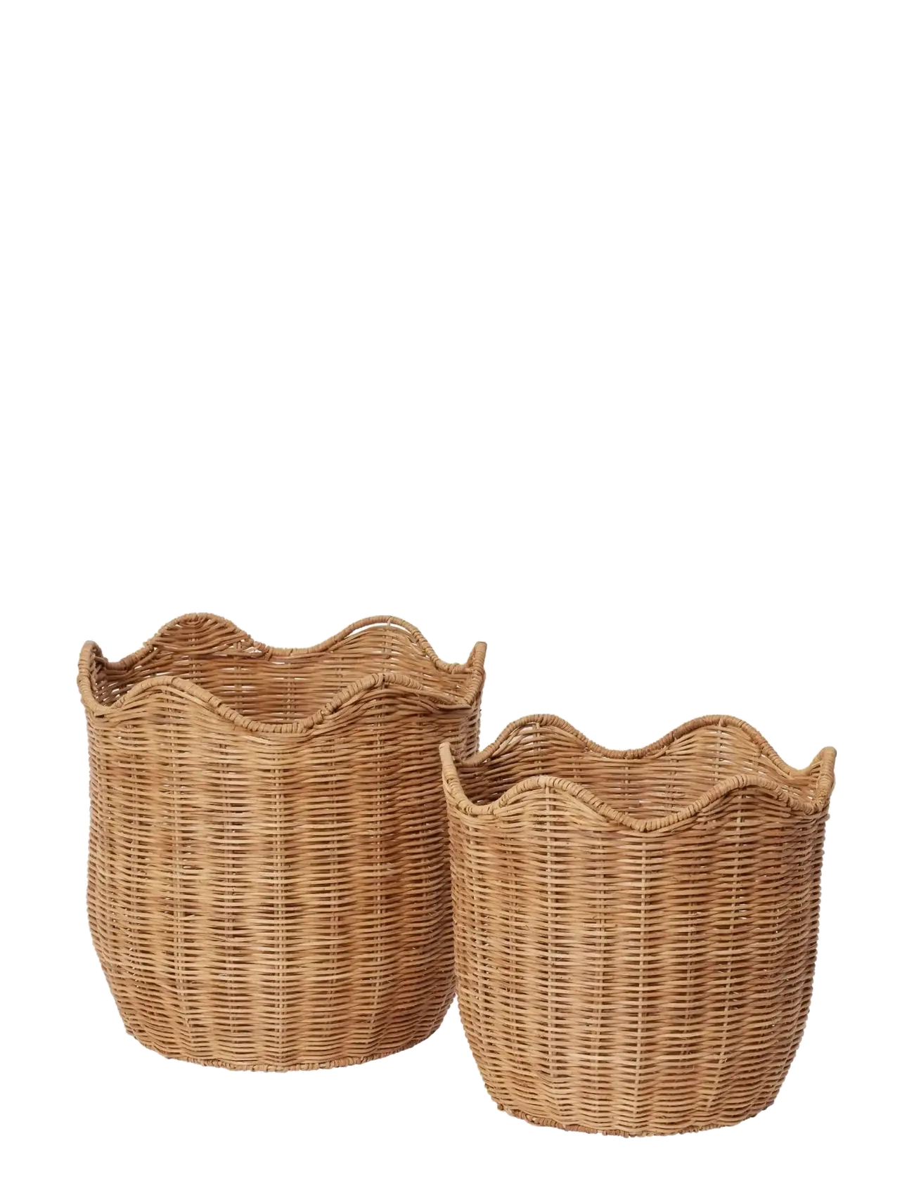 Broste Copenhagen Lola Basket - Storage baskets - BROWN / brown
