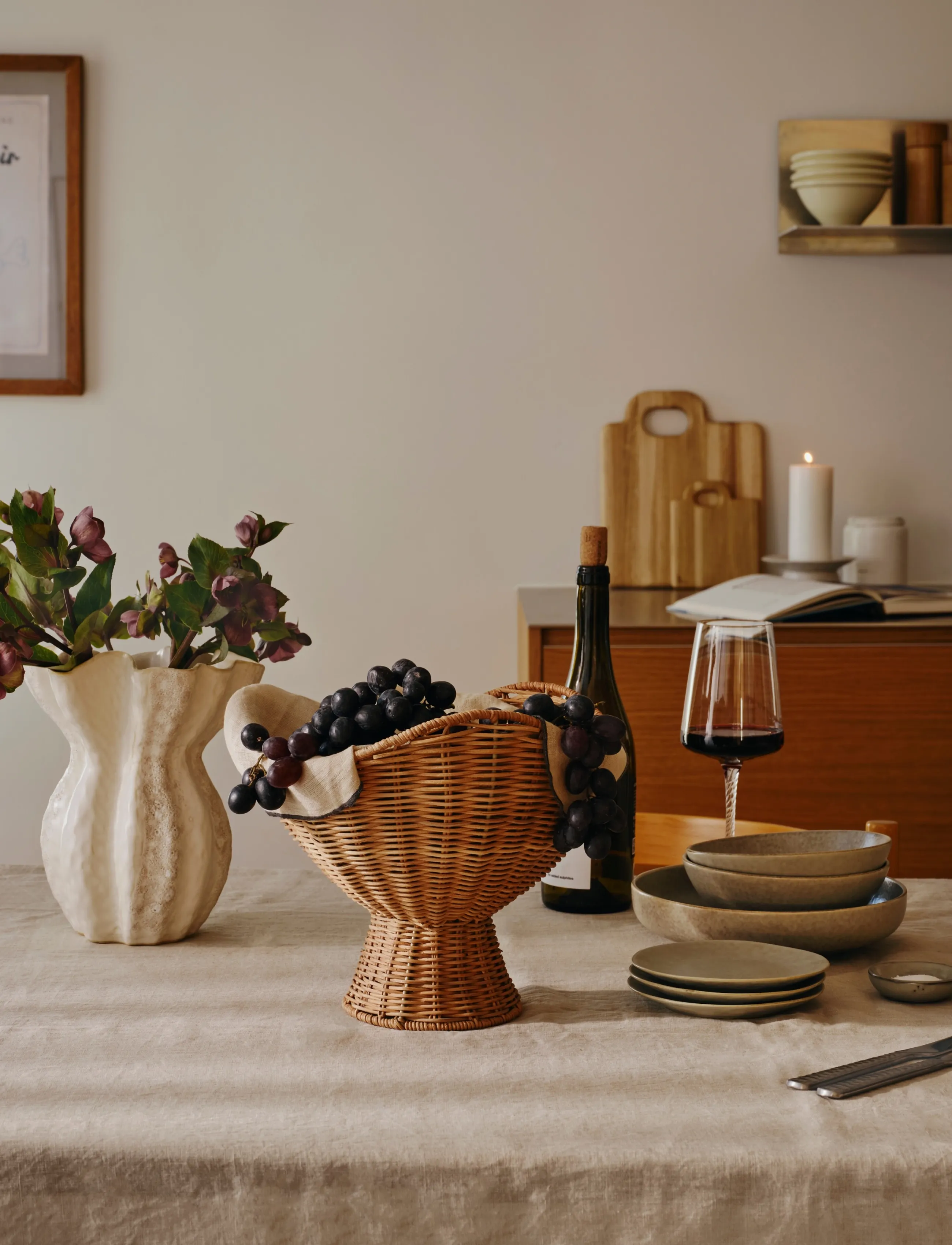 Broste Copenhagen Annika Basket, Ø 26 cm, Storage - Baskets, Homeware
