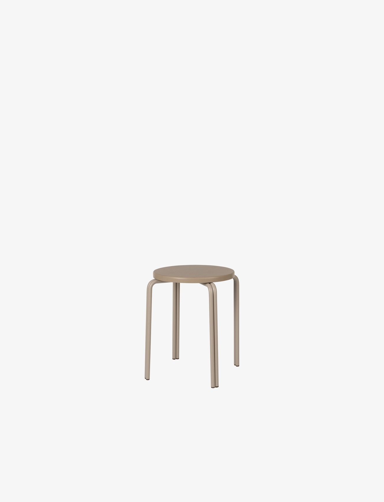 BROSTE COPENHAGEN Oda Stool Beige - One Size - Unisex