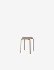 Broste Copenhagen - ODA Stool - stoelen en krukken - beige - 0