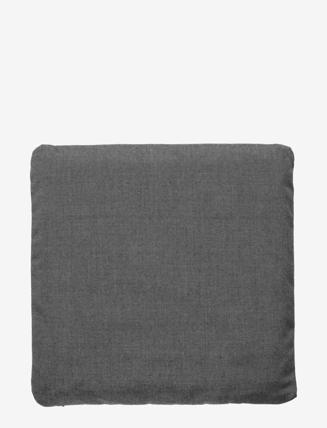 Broste Copenhagen - SEATING CUSHION COVER 'GERDA' - kėdės pagalvė - black - 0