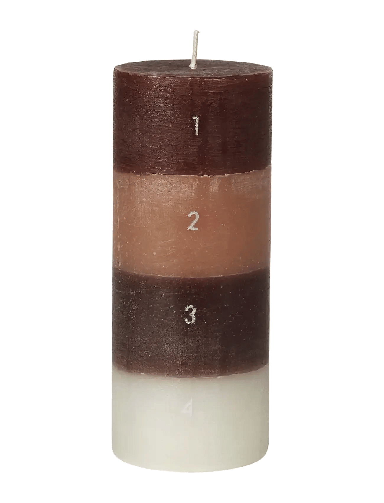 Broste Copenhagen - Colourblock Calendar Candle